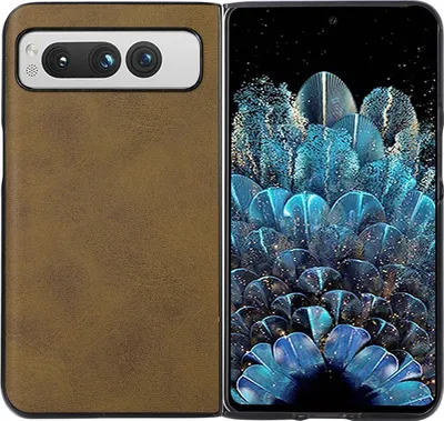 Produktbild von Mobigear Excellent  Google Pixel Fold Hülle Hardcase Backcover - Braun