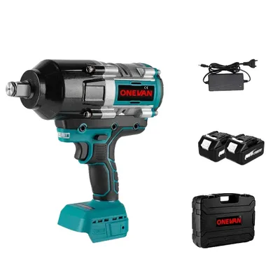 Produktbild von Schlagschrauber, 3100NM Drehmoment, bürstenloser Motor, 2 Batterie EU-Stecker