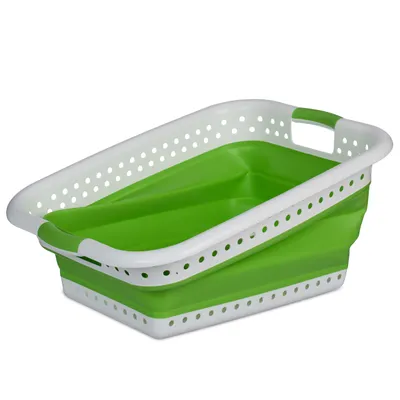 Produktbild von relaxdays Faltbarer Wäschekorb 36 Liter