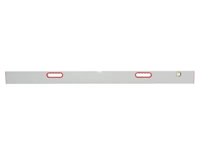 Produktbild von Toolland Professionelle Aluminium-Wasserwaage mit 2 Griffen, nicht magnetisch, 150 cm