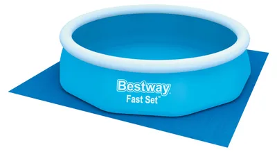 Immagine prodotto di Lenzuolo di fondo Bestway® PE 335 x 335 cm, blu, quadrato