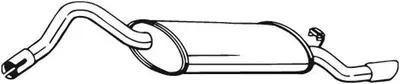 Produktbild von Bosal Endschalldämpfer 220-653