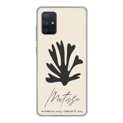 Produktbild von MuchoWow® Handyhülle Schutzhülle Hülle für Samsung Galaxy A51 5G Blumen - Abstrakt - Matisse Silikon Softcase Handy Hülle - Abbildung