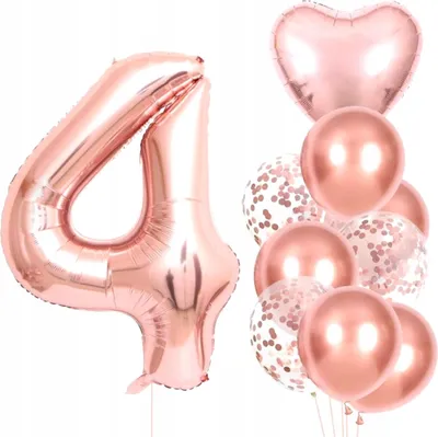 Obrázek produktu pro Balónky - Kreativní dekorace - Helium - Elegantní párty - Konfety - Elektrizující efekt - Latex a fólie