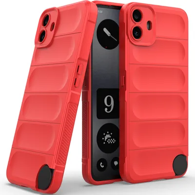 Obrázek produktu pro Pouzdro pro Nothing CMF Phone 1 Měkké TPU Silikonové Nárazuvzdorné Ochranné Pouzdro červené