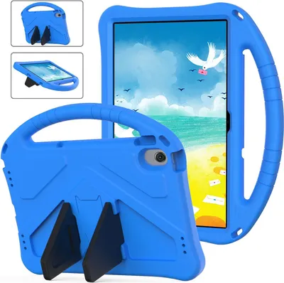 Obrázek produktu pro Dětské pouzdro pro Huawei MatePad 11 2023 / 2021, EVA lehké nárazuvzdorné pouzdro s skládacím stojánkem a rukojetí modré