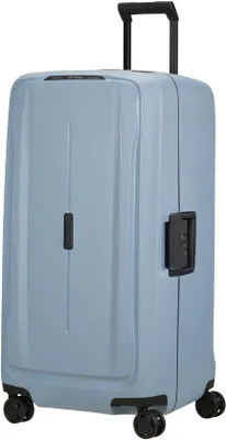 Produktbild von Samsonite Extra Large Hartschale Koffer 110 L, 4 Rollen, TSA‑Zahlenschloss, Fog Blue – 80 × 37 × 37 cm