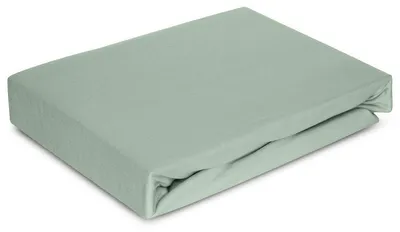 Zdjęcie produktu dla Prześcieradło z gumką jersey 220x200 +30 cm miętowe