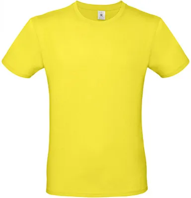 Produktbild von B&C TU01T | Herren T-Shirt E150 / -100 - Farbe: Solar Yellow - Größe: XL