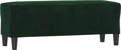Obrázok produktu pre vidaXL Lavica Dark Green 100x35x41 cm Velvet
