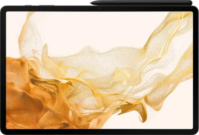 Produktbild von Samsung Galaxy Tab S8+ SM-X806B, 31,5 cm (12.4"), 2800 x 1752 Pixel, 128 GB, 8 GB, 2,4 GHz, Graphit