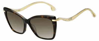 Produktbild von Jimmy Choo SELBYGS Havana 57/16/145 Damen Sonnenbrillen