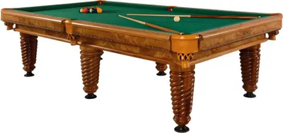 Image de Meuble de billard professionnel Table de billard de loisirs Table de billard en bois 9ft