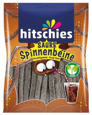 Produktbild von hitschies Saure Spinnenbeine Cola 125g