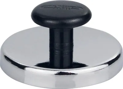 Produktbild von Tifler Rundmagnet mit Knauf und Chromblende, 81 mm, 40 kg