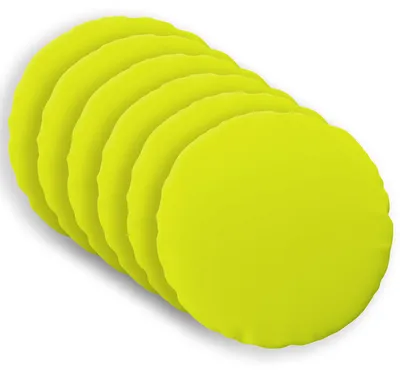 Productafbeelding van vidaXL Kussenhoezen, 6 stuks, HEERLEN, lichtgroen, Ø 40 cm, polyester