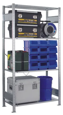 Produktbild von Anbaur.2000x1000x400 mm, verzinkt - 4 Bd.Typ 150 kg, eingeschweißt