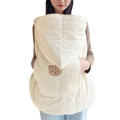 Produktbild von Babyschlafsack, dicke winddichte Decke, Kinderwagenabdeckung, knopfloses Reißverschlussdesign, verhindert Hautkratzer bei Baby, sicher zum Schlafen