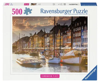 Image de Ravensburger Legpuzzel Sonnenunt.in Kopenhagen, 500st.