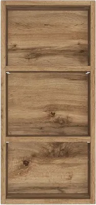 Produktbild von Hängeregal Badezimmer  LOUNY-03 in Wotaneiche Nb., B/H/T: ca. 30/64/18 cm