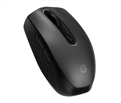 Produktbild von HP 695 Rechargeable Wireless Mouse, Beidhändig, Bluetooth, 4000 DPI, Schwarz