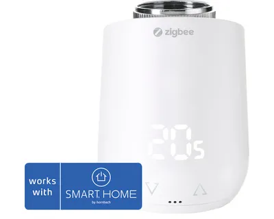 Immagine prodotto di Testa termostatica Eurotronic Comet Zigbee M30 x 1,5 bianco 700227 - compatibile con SMART HOME di hornbach