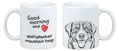 Zdjęcie produktu dla Entlebucher Sennenhund - Kubek z psem, kubek z motywem, spersonalizowany prezent marki Art-Dog