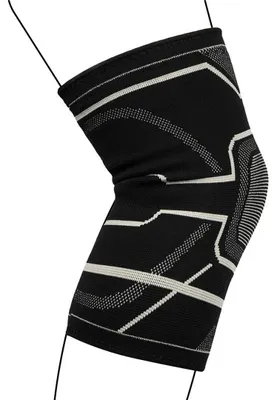 Obrázok produktu pre Kompresná kolenná bandáž čierna L/XL na podporu
