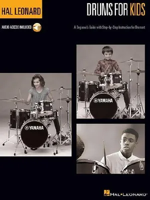 Produktbild von Hal Leonard Drums for Kids - A Beginner's Guide with Step-By-Step Instruction for Drumset - Book with Online Audio