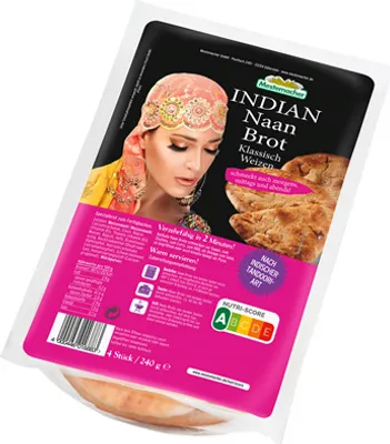 Produktbild von Chlebek Naan Ben 240 g