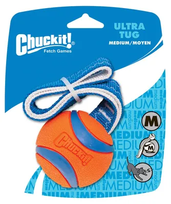 Produktbild von Chuckit! Ultra Tug Ball mit Handschlaufe, Größe: M
