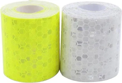 Image de Bandes de signalisation imperméables en PVC, 2 rouleaux de 3 m x 5 cm, vert