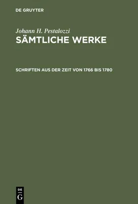 Produktbild von Schriften aus der Zeit von 1766 bis 1780