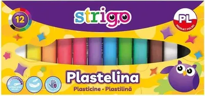 Produktbild von Strigo 12-Farben-Knetmasse