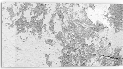 Produktbild von DEQORI Küchenrückwand Glas 80x40 cm 'Verwitterte Wandkunst' Spritzschutz Bad Rückwand Küche