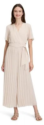 Imagen del producto de Mono para mujer de la marca Betty & Co, con pliegues, talla 38, color gris
