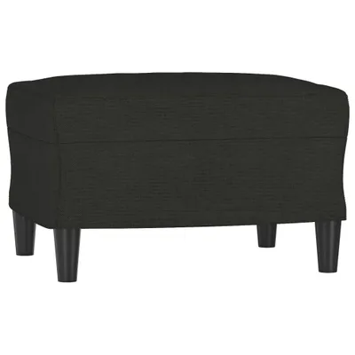 Immagine prodotto di Poggiapiedi Nero 60x50x41 cm in Tessuto