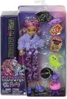 Zdjęcie produktu dla Mattel - Lalka Monster High Creepover Party Clawdeen Wolf