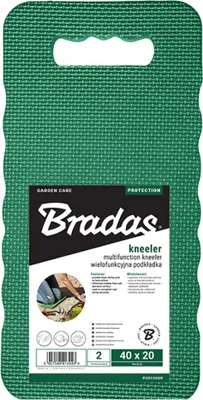 Produktbild von Bradas Kniebrett (B)400 x (T)200 x (H)20 mm orange