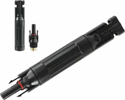 Produktbild von 1 Paar Solar-PV-Sicherung Sicherungshalter 32A DC 1000V 2,5/4/6/10mm² IP67 wasserdicht