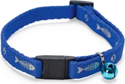 Produktbild von Karlie Art Sportiv Fisch - Katzenhalsband - Nylon - Blau - 30x1 cm