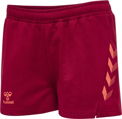 Produktbild von hummel hmlOFFGRID Baumwolle SHORTS WO - RHUBARB/NASTURTIUM - XS