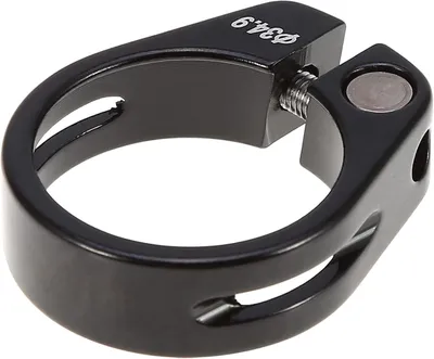 Imagen del producto de Abrazadera para sillín de bicicleta, aluminio, 34,9 mm, compatible con tubos de sillín de 30,4/30,8/31,6 mm, ligera