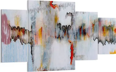 Produktbild von Bild auf Leinwand - Leinwandbild - Abstraktion modern - 160x90cm - Wand Bild - Wanddeko - Leinwanddruck - Bilder - Kunstdruck - Wanddekoration - Leinwand bilder - Wandkunst - DL160x90-3676