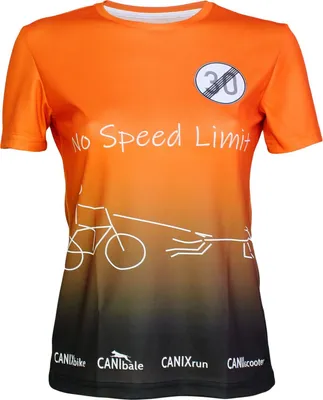 Produktbild von CANIbale dogsport NO SPEED LIMIT Shirt Women SPEEDorange, Größe:L