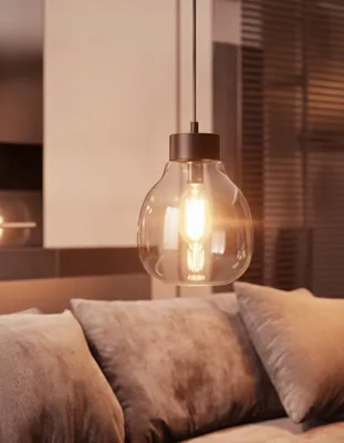 Productafbeelding van Hanglamp Blacu 1-lichts zwrt, AI-gegenereerde afbeelding