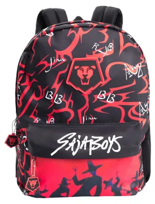 Obrázek produktu pro K-Pop Demon Hunters – batoh „Saja Boys“ NS9963 (jedna velikost) (černá/červená)