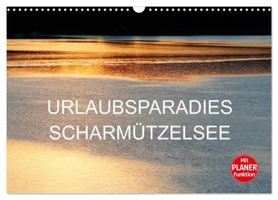 Produktbild von Urlaubsparadies Scharmützelsee (Wandkalender 2027 DIN A3 quer), CALVENDO Monatskalender