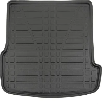 Produktbild von SCOUTT | Kofferraumwanne Laderaumwanne Kompatibel mit Volkswagen Passat B5 Variant 1997-2005, mit Hoher Rand, Kofferraum-Schutzmatte, Geriffelt, Aufrollbar, Schwarz