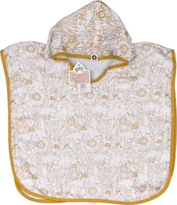 Produktbild von XKKO BMB Bambus-Safari-Poncho – W/Honey Senf, Größe 2